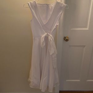 White Calvin Klein dress